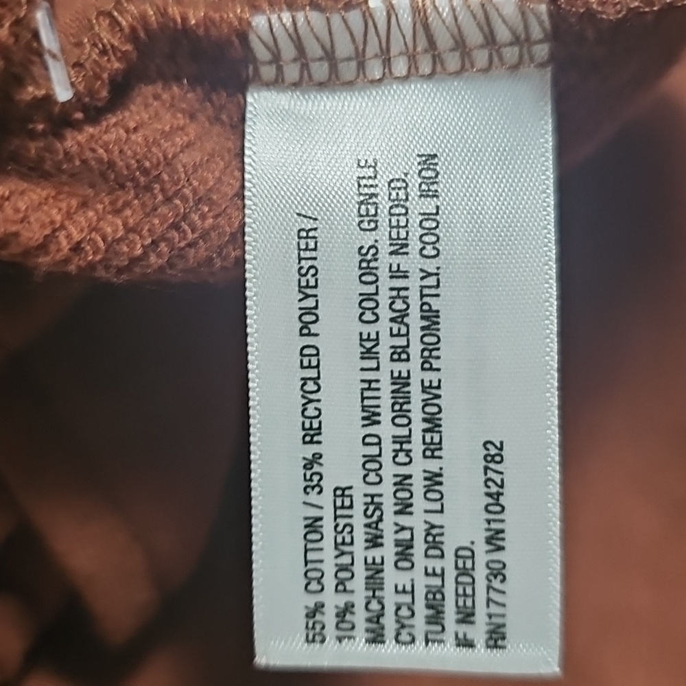 wild fable Ladies XS Brown Pull On Elastic Waist Pants New - Picture 7 of 14
